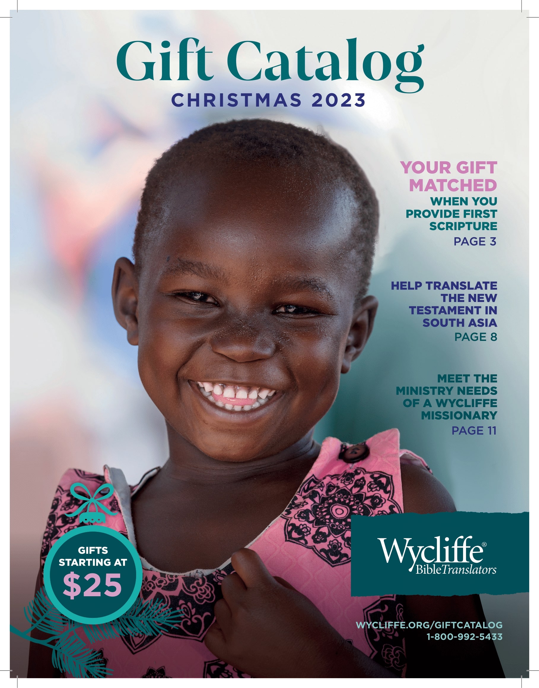 Gift Catalog 2023 Print Cover