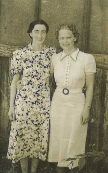 Eunice Pike and Florrie Hansen.