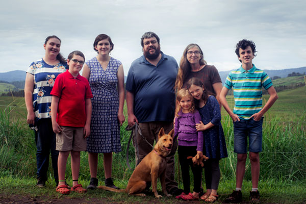 Melissa Smith and family.
