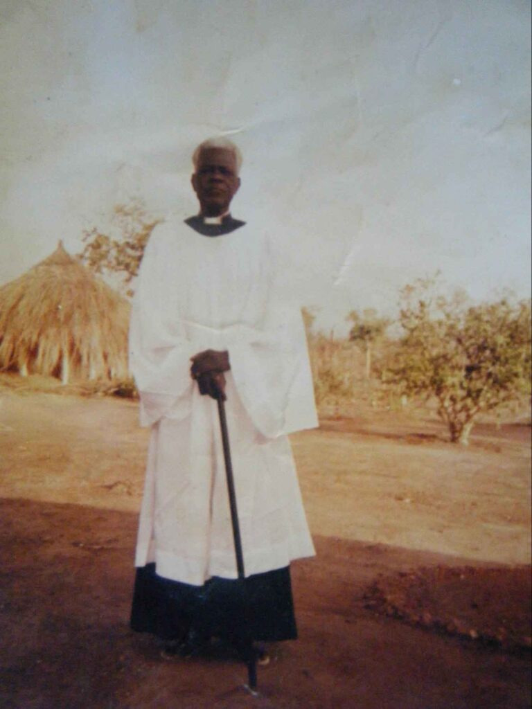 The late Rev. Canon David Gale, who initiated the Keliko Scripture translation.