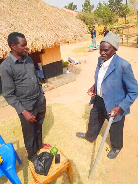 Pastor David's son (right) helped with the project, and his grandson became a pastor and translator.