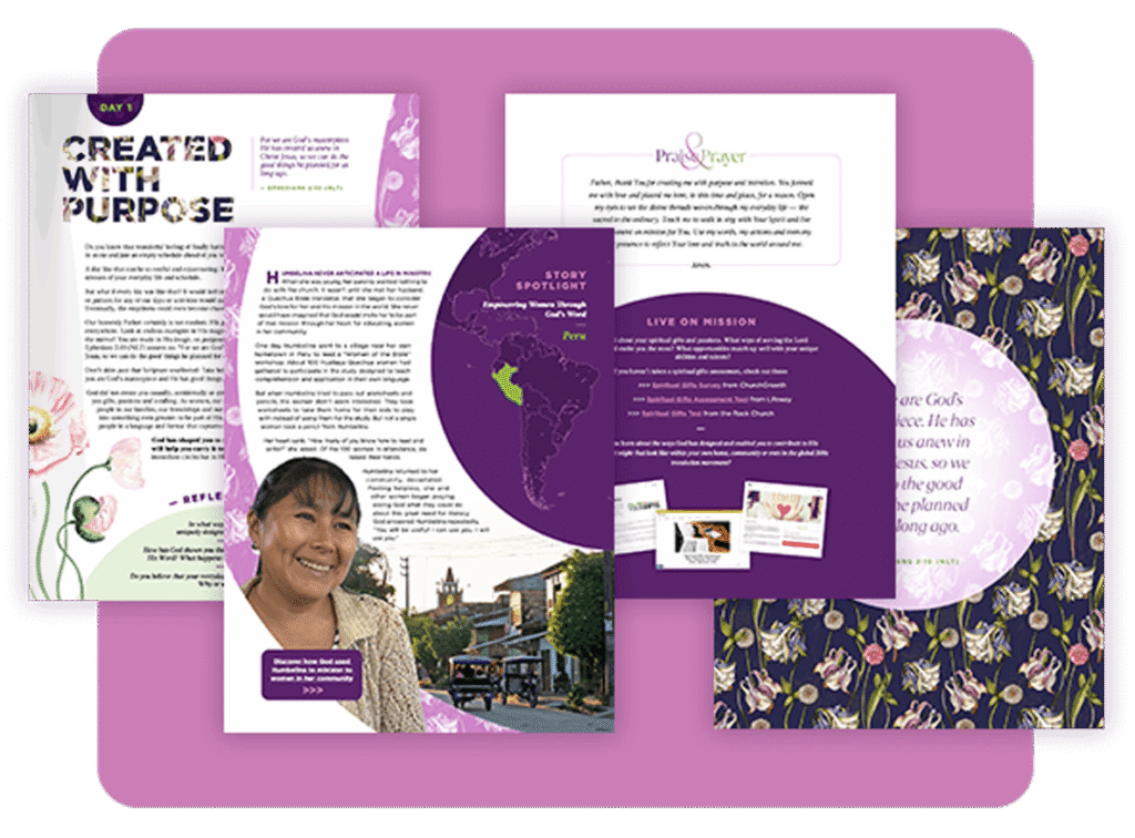 God's Word, Her Mission Devotional
