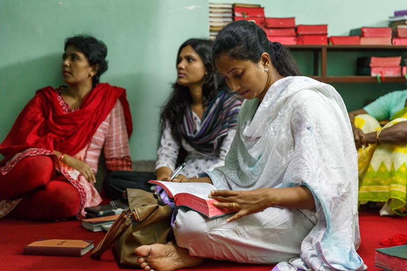 Asia women Bible study