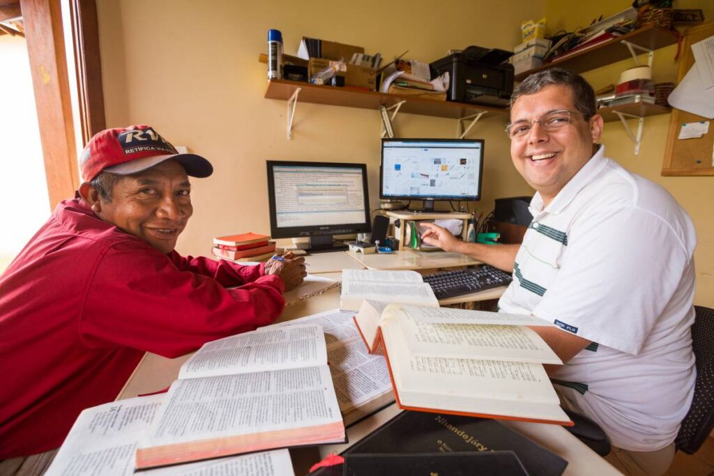 Translators working together